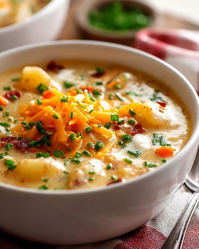 Leckere Loaded Baked Potato Soup für kalte Tage genießen! – Schritt 2
