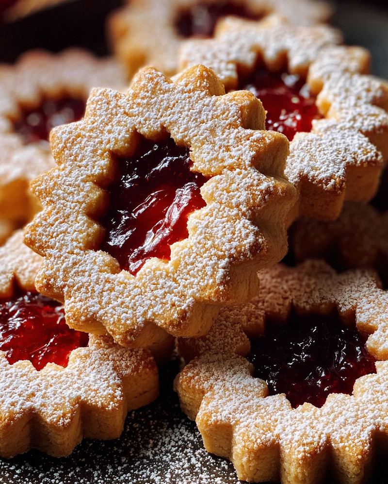 Linzer-Plätzchen