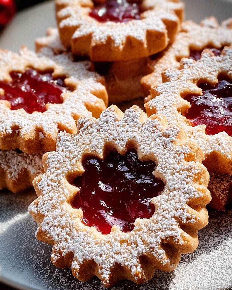 Linzer-Plätzchen – Schritt 2
