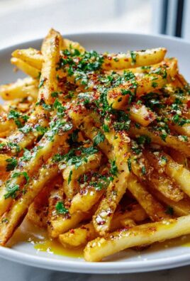 Louisiana Voodoo Fries mit Cajun-Gewürz & Knoblauchbutter