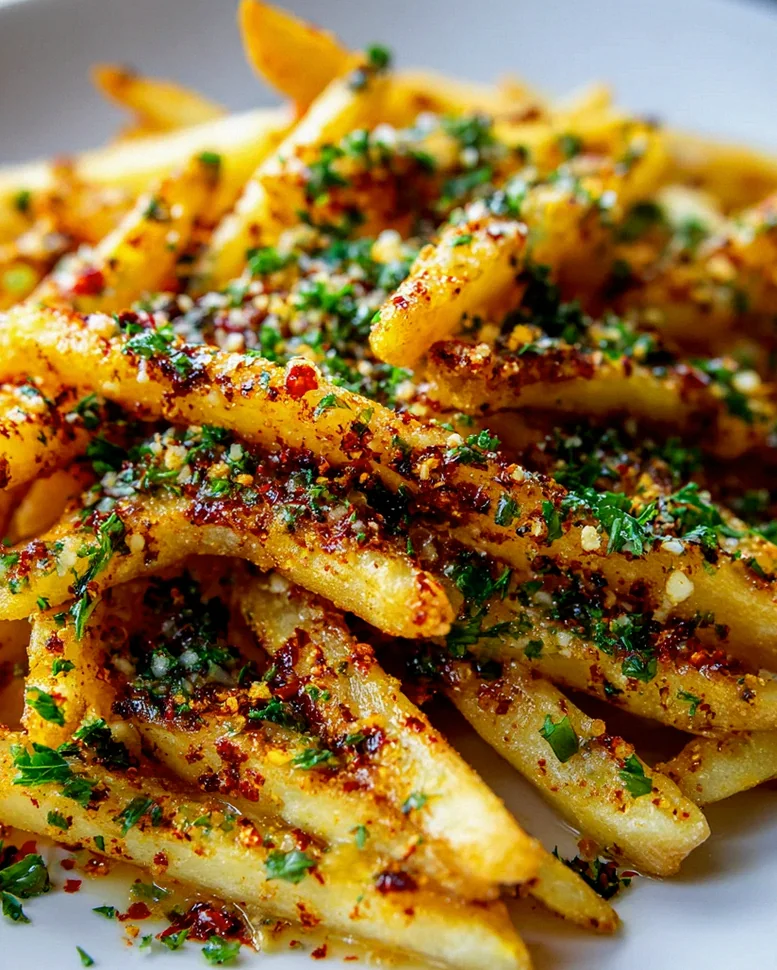 Louisiana Voodoo Fries mit Cajun-Gewürz & Knoblauchbutter – Schritt 2