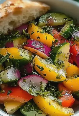 Mango Salat mit Limette