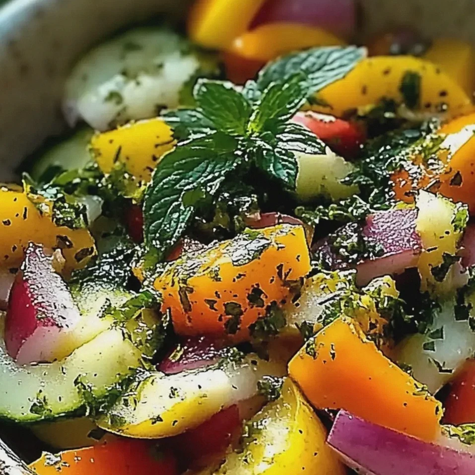 Mango Salat mit Limette – Schritt 2