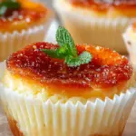 Mini Creme Brulee Käsekuchen Rezept – unwiderstehlich lecker!