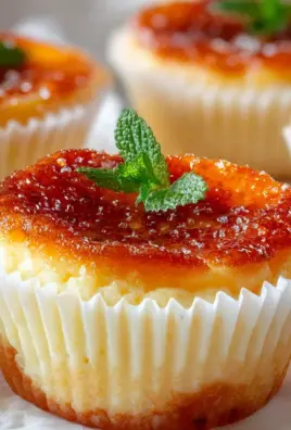 Mini Creme Brulee Käsekuchen Rezept – unwiderstehlich lecker!