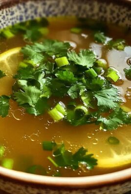 Miso-Ingwer-Zitrone Detox Brühe schnell genießen