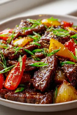 Mongolisches Rindfleisch: Zart, würzig & einfach lecker!