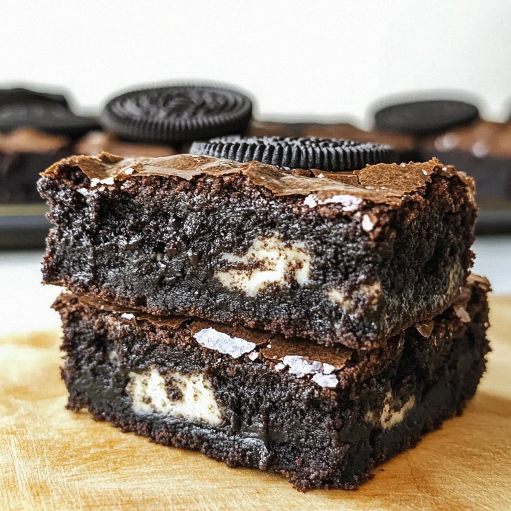 Oreo Brownies für den ultimativen Genuss