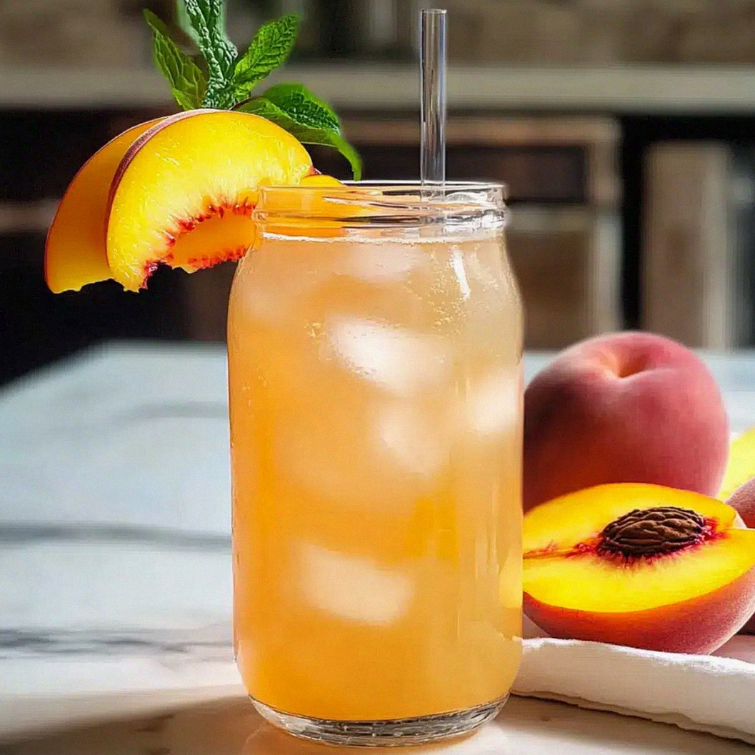 Pfirsichlimonade für den perfekten Sommergenuss – Schritt 1