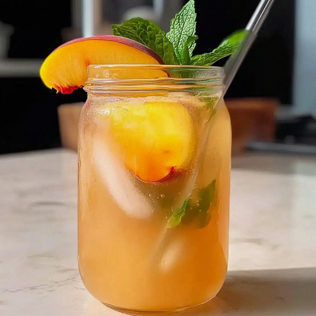 Pfirsichlimonade für den perfekten Sommergenuss – Schritt 2