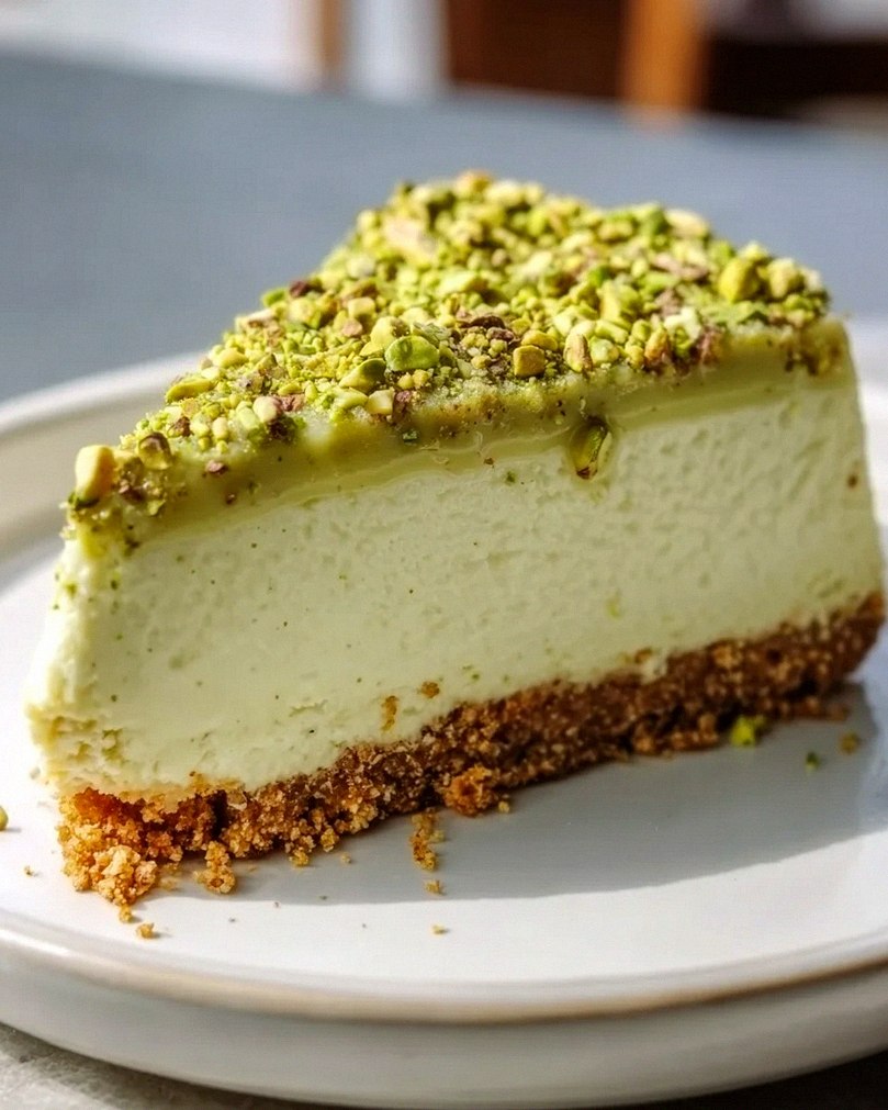 Pistazien Käsekuchen mit köstlichem Pistazien Topping – Schritt 2