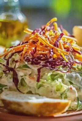 Regenbogenkrautsalat frisch und knackig zubereitet