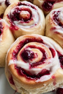 Saftige cherry juice-Zimt-Schnecken: Ein unwiderstehliches Rezept!