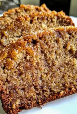 Saftiges Bananen-Rumaroma (alkoholfrei)-Brot mit Molasse