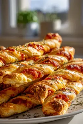 Schnelle Pizzastangen: Blitzrezept für Käsegenuss!