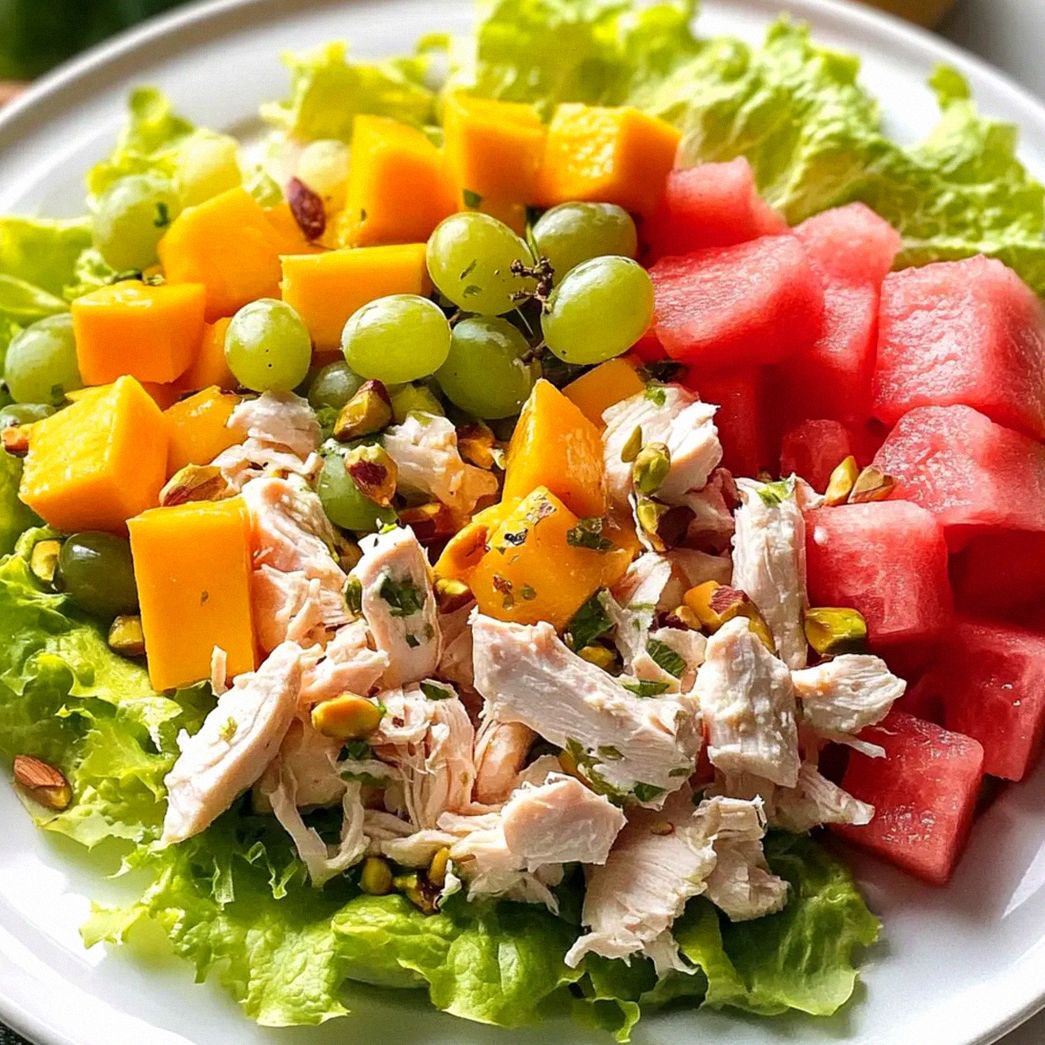 Sommer Splash Hähnchensalat: Leicht & Erfrischend – Schritt 1