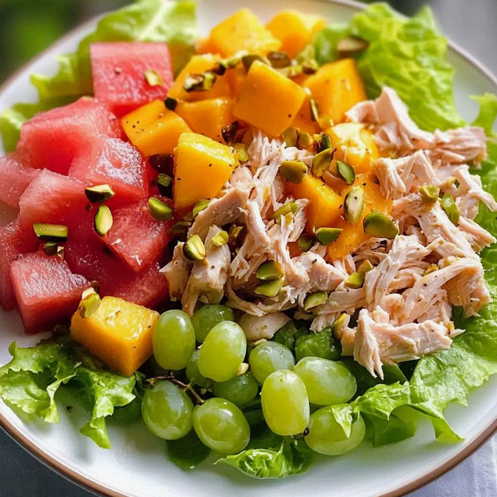 Sommer Splash Hähnchensalat: Leicht & Erfrischend – Schritt 2
