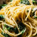 Spaghetti mit Spinat Frischkäse-Sauce