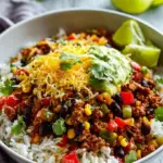 Taco Reis Bowl Rezept: Einfach, lecker & schnell zubereitet!