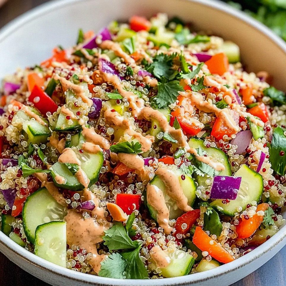 Thailändischer Quinoasalat mit cremigem Dressing – Schritt 2