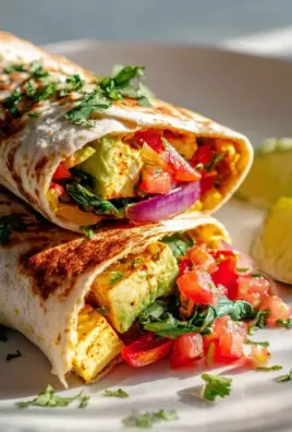 Tofu Wraps mit Avocado & Salsa – Frisch, Leicht & Lecker!