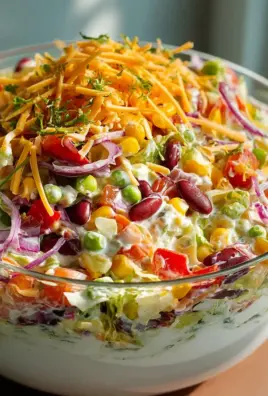 Über Nacht Salat Rezept: Perfekt für die Vorbereitung!