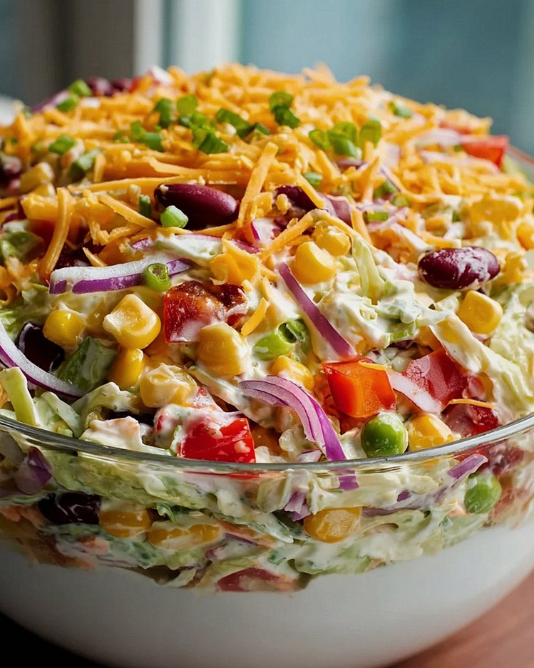 Über Nacht Salat Rezept: Perfekt für die Vorbereitung! – Schritt 2