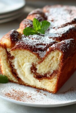 Unwiderstehliches Süßes Zimt-Frischkäse Dessertbrot Rezept