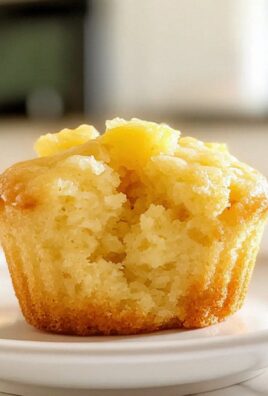 Zerdrückte Ananas Muffins für den perfekten Start