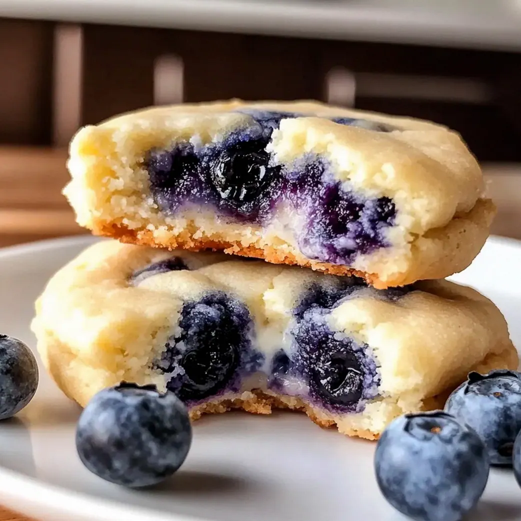 Zitronen-Blaubeer-Käsekuchen-Kekse zum Verlieben – Schritt 1
